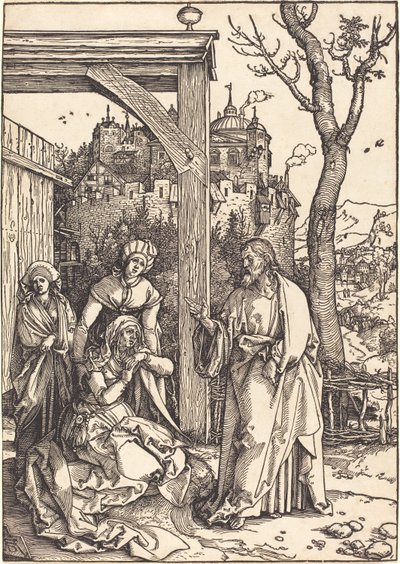 Cristo che prende congedo dalla madre da Albrecht Dürer